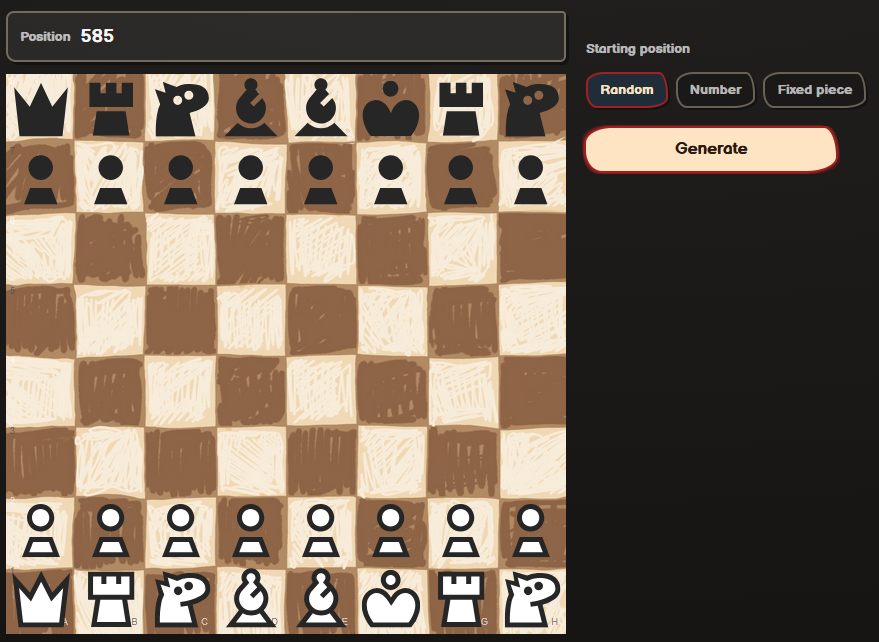 Position generator preview